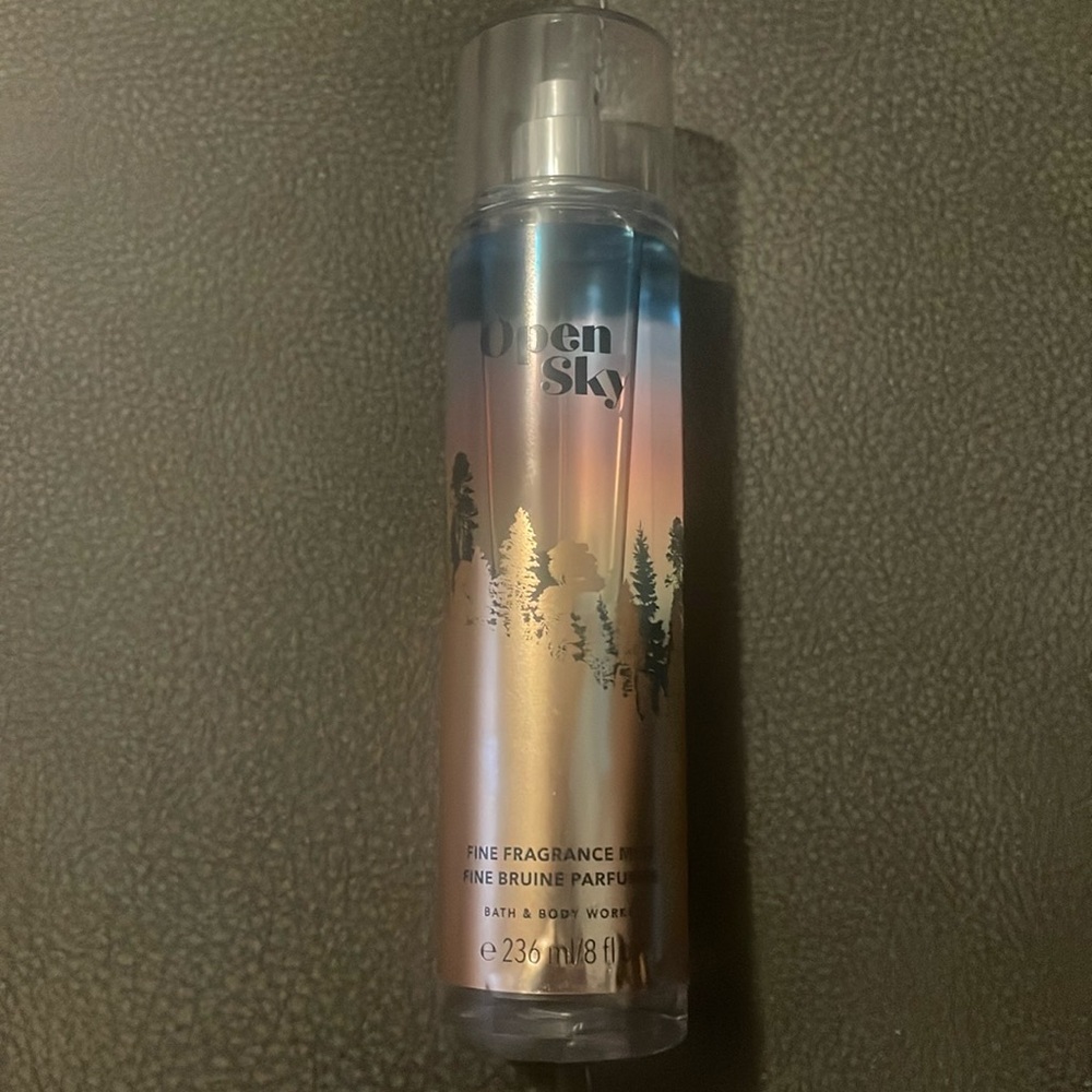FULL SIZE Bath and Body works Fragrance Mist Scent: OPEN SKY